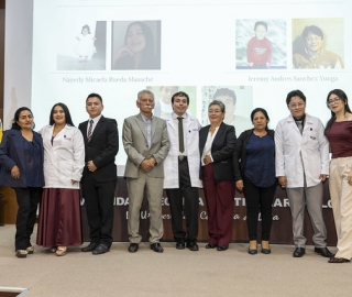 Ceremonia de imposición de mandiles a los estudiantes de 7mo ciclo de la carrera de Psicología Clínica
