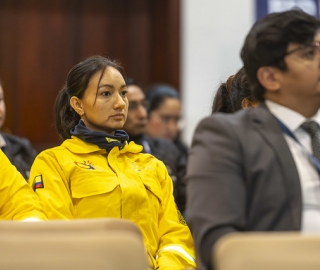 Donación de equipos para el combate de incendios forestales en la Reserva de Biosfera Podocarpus – El Cóndor