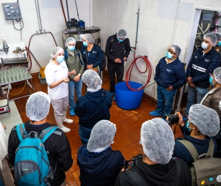 Planta Ecolac recibe a delegación del Ministerio del Ambiente y del PNUD