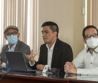 Entrega de indicadores viales al Municipio de Loja Entrega de indicadores viales al Municipio de Loja