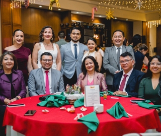 Cenas de navideñas UTPL 2025