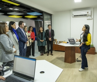 Visita in situ | Acreditación Internacional Maestría en Administración de Empresas con mención en Innovación. Visita in situ | Acreditación Internacional Maestría en Administración de Empresas con mención en Innovación.