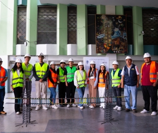 Exposición de prototipos de Ingeneiría Civil