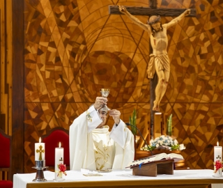 Imposición de mandiles a estudiantes de Fisioterapia