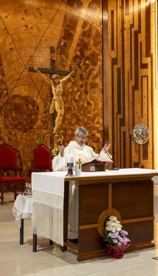 Ceremonia de imposición de mandiles a los estudiantes de 7mo ciclo de la carrera de Psicología Clínica