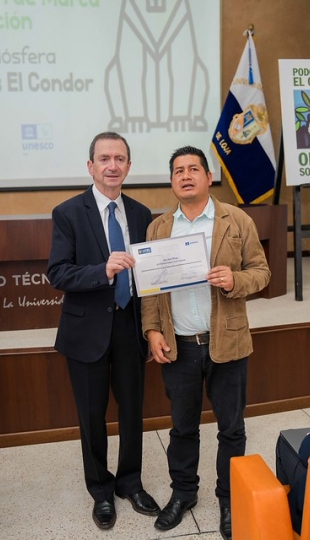 La Cátedra UNESCO de Desarrollo Sostenible UTPL comparte los resultados del proyecto “Marca de Certificación para las Reservas de Biósfera Amazónicas del Ecuador”. La Cátedra UNESCO de Desarrollo Sostenible UTPL comparte los resultados del proyecto “Marca de Certificación para las Reservas de Biósfera Amazónicas del Ecuador”.