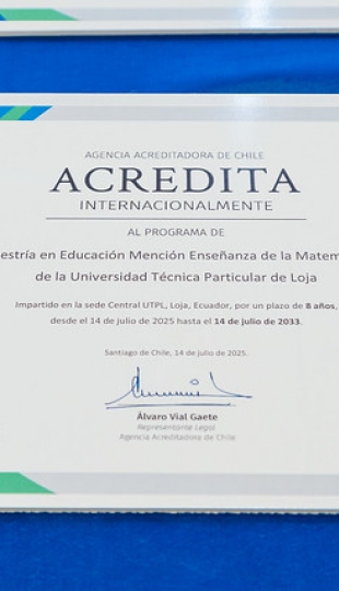 Entrega simbólica de acreditaciones internacionales otorgadas por la Agencia Acreditadora de Chile A&C.