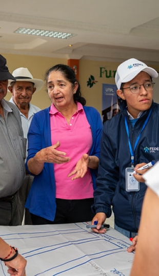Proyectos de vinculación UTPL llegan a Fundochamba para impulsar el desarrollo sostenible