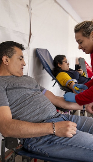 Campaña de donación de sangre Julio 2025