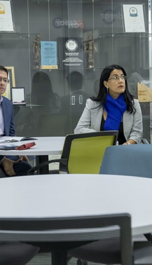 Visita in situ | Acreditación Internacional Maestría en Administración de Empresas con mención en Innovación. Visita in situ | Acreditación Internacional Maestría en Administración de Empresas con mención en Innovación.