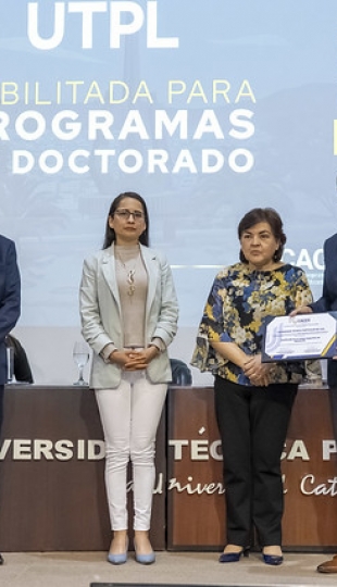 Recibimos la Cualificación Académica con Calidad Superior en Investigación