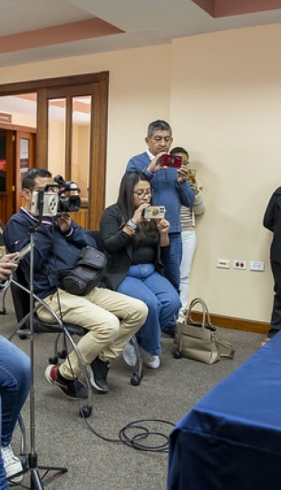 Rueda de prensa de la décimo tercera edición del Investiga UTPL Rueda de prensa de la décimo tercera edición del Investiga UTPL