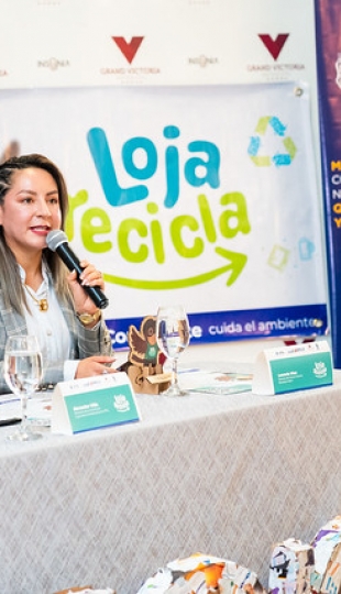Presentación oficial de la campaña Loja Recicla 2025 Presentación oficial de la campaña Loja Recicla 2025