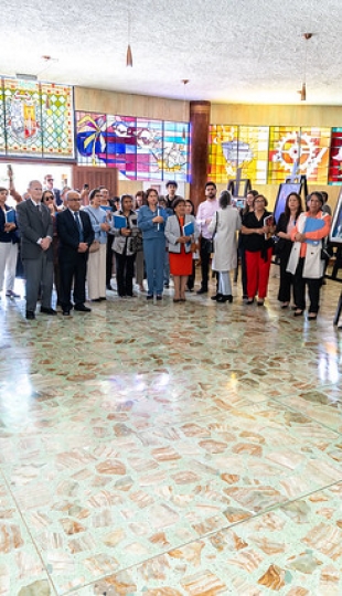 Exposición legado de fe y arte: Homenaje al Hno. Ticiano Cagigal Exposición legado de fe y arte: Homenaje al Hno. Ticiano Cagigal