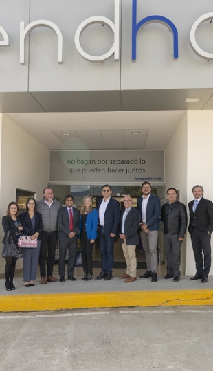 Visita de la Fundación Universitaria del Área Andina Visita de la Fundación Universitaria del Área Andina
