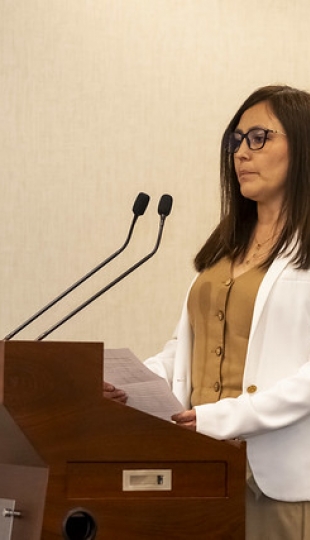 Imposición de mandiles | Carrera de Bioquímica y Farmacia