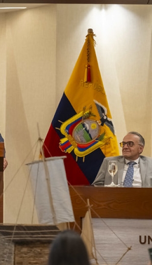 Presentación del libro “La balsa ancestral del Pacífico americano” Presentación del libro “La balsa ancestral del Pacífico americano”