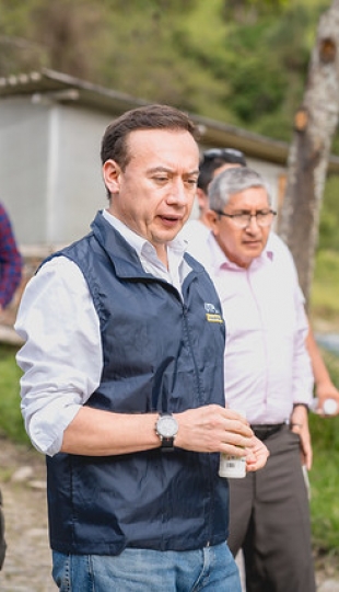 Visita Viceministro MAGAP