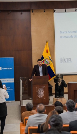 La Cátedra UNESCO de Desarrollo Sostenible UTPL comparte los resultados del proyecto “Marca de Certificación para las Reservas de Biósfera Amazónicas del Ecuador”. La Cátedra UNESCO de Desarrollo Sostenible UTPL comparte los resultados del proyecto “Marca de Certificación para las Reservas de Biósfera Amazónicas del Ecuador”.