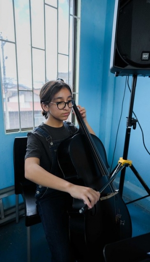 Primer encuentro de SINFIN UTPL y la Academia de música de Sol a Sol de Guayaquil