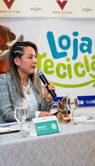 Presentación oficial de la campaña Loja Recicla 2025 Presentación oficial de la campaña Loja Recicla 2025
