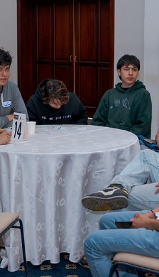 Convivencia de estudiantes de Antropología periodo Octubre 2025 - Febrero 2026 Convivencia de estudiantes de Antropología periodo Octubre 2025 - Febrero 2026