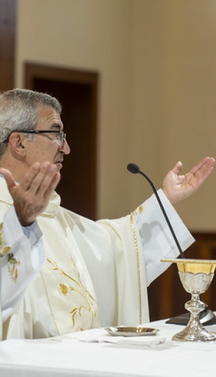 Imposición de mandiles a estudiantes de Fisioterapia