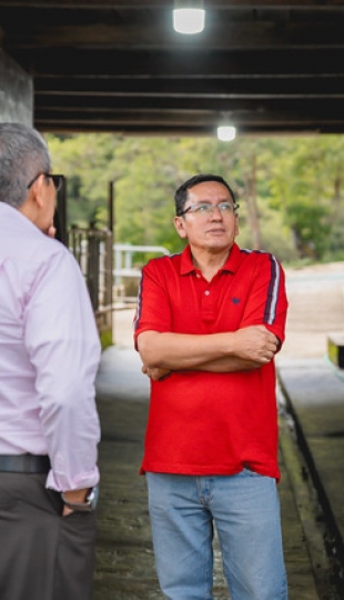 Visita Viceministro MAGAP