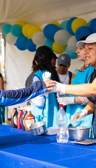 Un helado por una sonrisa