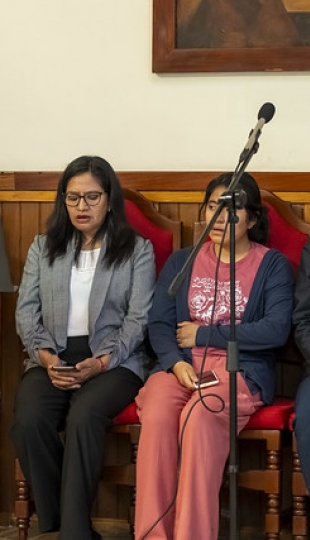 Imposición de mandiles | Carrera de Bioquímica y Farmacia Imposición de mandiles | Carrera de Bioquímica y Farmacia