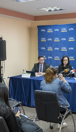 Rueda de prensa de la décimo tercera edición del Investiga UTPL