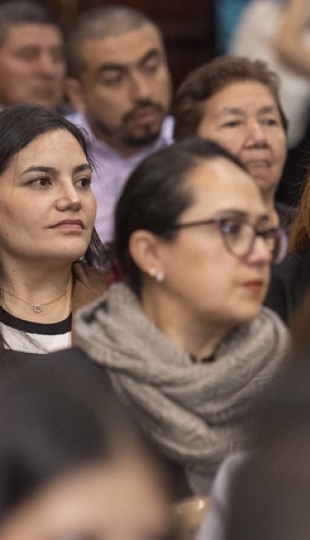 Imposición de mandiles a estudiantes de Fisioterapia