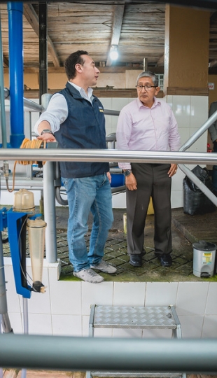 Visita Viceministro MAGAP