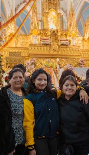 Romería al Santuario de la Virgen de El Cisne