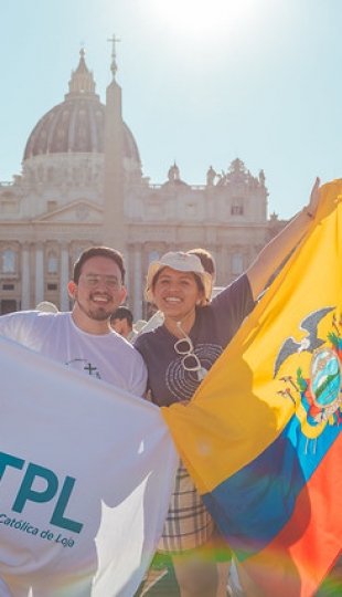 Delegación UTPL presente en Roma: Jubileo 2025 y aniversario Idente
