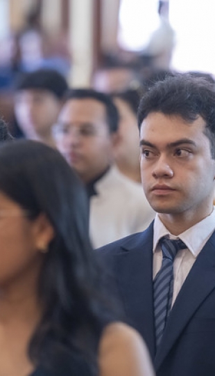 Imposición de mandiles a internos rotativos de la carrera de Nutrición y Dietética – Cohorte mayo 2025 / abril 2026