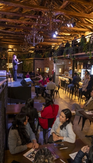 Conversatorio, Emprendimiento y Gestión Empresarial: Liderando el futuro con ideas transformadoras.