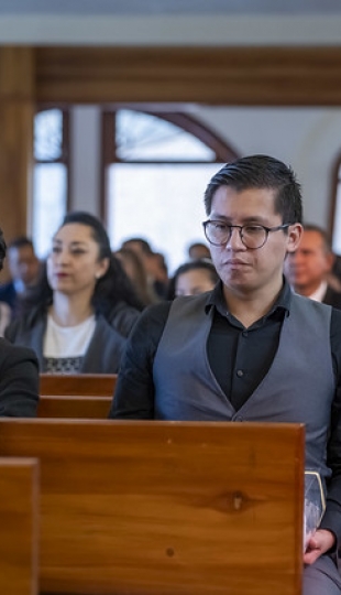 Imposición de mandiles | Carrera de Bioquímica y Farmacia