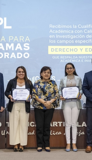 Recibimos la Cualificación Académica con Calidad Superior en Investigación