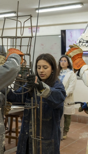 Reto Semestre Ascendere "Escultura utilitaria sobre la actividad agro-productiva de la Estación Agropecuaria de UTPL"