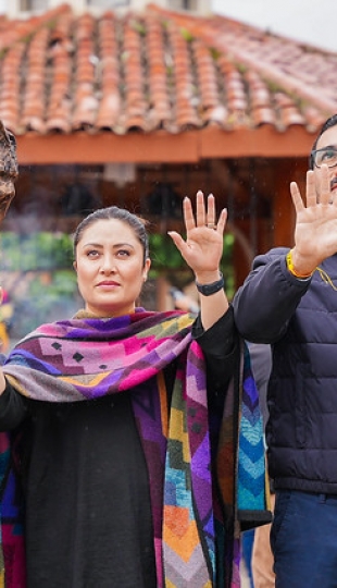 Homenaje a los Yachaks en la Chakana. Inti Raymi de las universidades y diversidades 2025 Homenaje a los Yachaks en la Chakana. Inti Raymi de las universidades y diversidades 2025