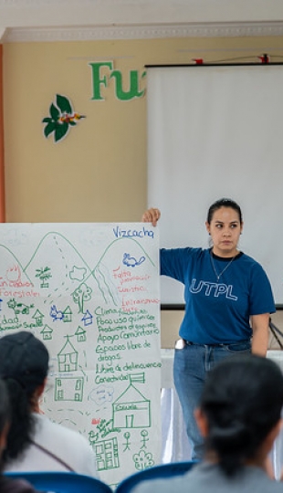 Proyectos de vinculación UTPL llegan a Fundochamba para impulsar el desarrollo sostenible