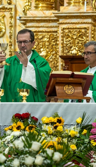 Eucaristía en honor a la Virgen de El Cisne