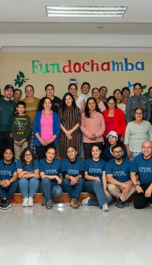 Proyectos de vinculación UTPL llegan a Fundochamba para impulsar el desarrollo sostenible