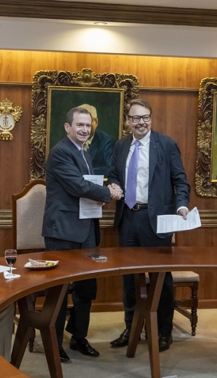 Firma de convenios UTPL – Superintendencia de Competencia Económica