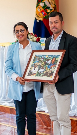 Proyecto de vinculación: mural que transforma Fundochamba