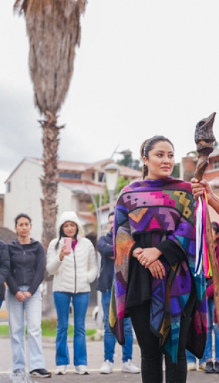 Homenaje a los Yachaks en la Chakana. Inti Raymi de las universidades y diversidades 2025 Homenaje a los Yachaks en la Chakana. Inti Raymi de las universidades y diversidades 2025