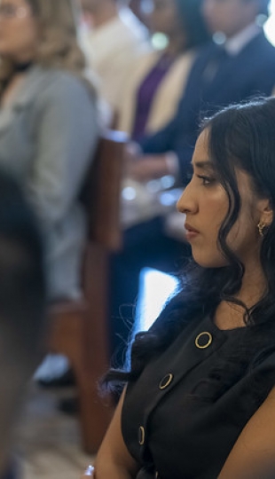 Imposición de mandiles | Carrera de Bioquímica y Farmacia