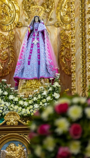 Misa Institucional en honor a la Virgen de El Cisne Misa Institucional en honor a la Virgen de El Cisne