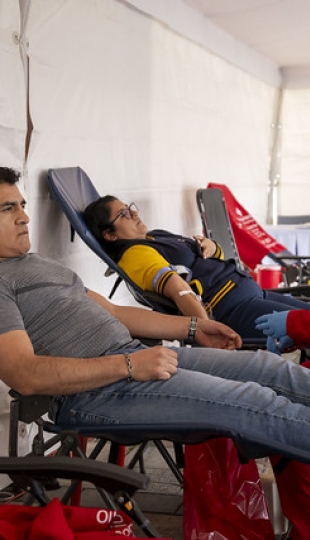 Campaña de donación de sangre Julio 2025